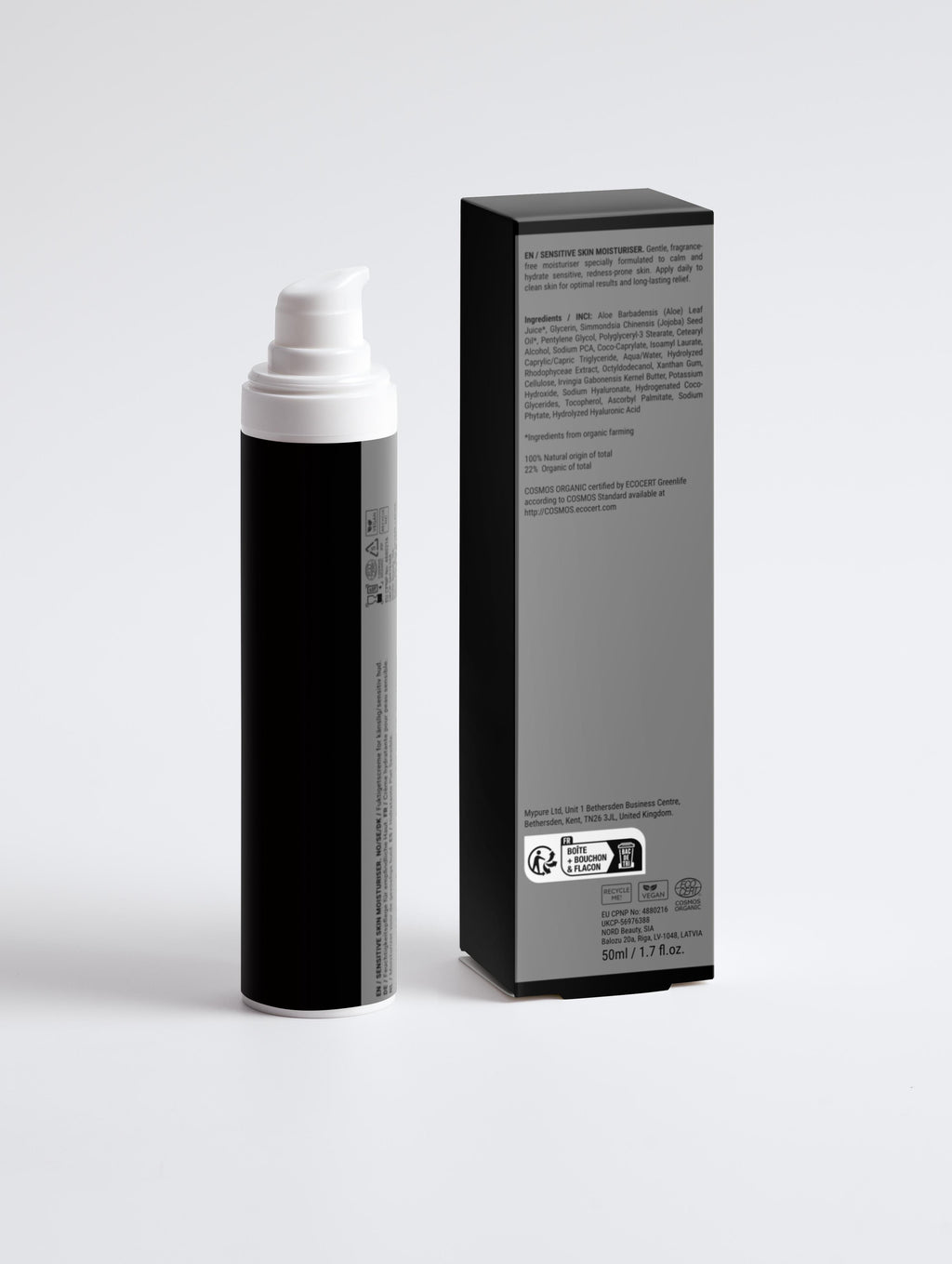 Sensitive Skin Moisturiser, Fragrance Free